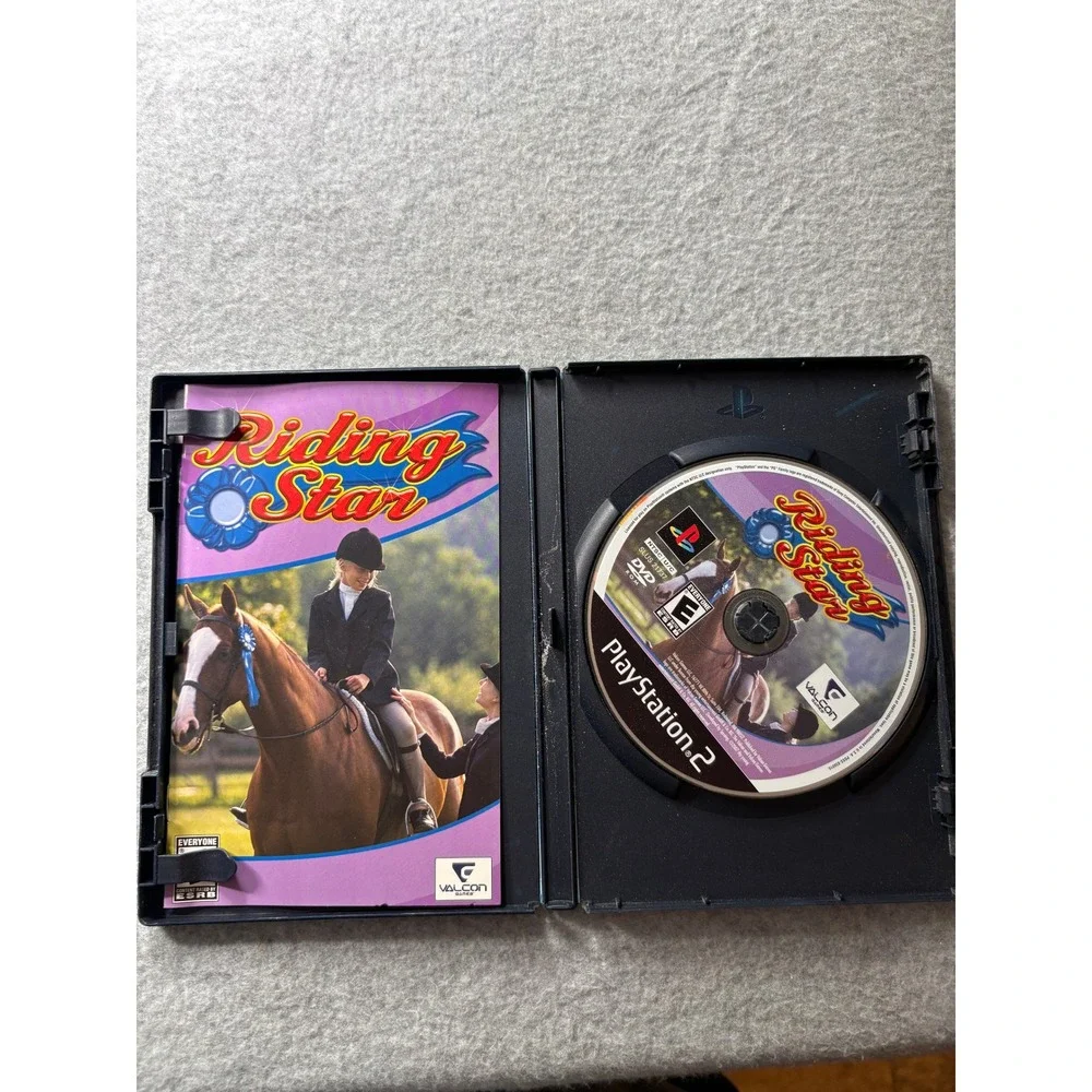 Riding Star Sony PlayStation 2 PS2 Game Complete CIB Horse Equestrian Simulation